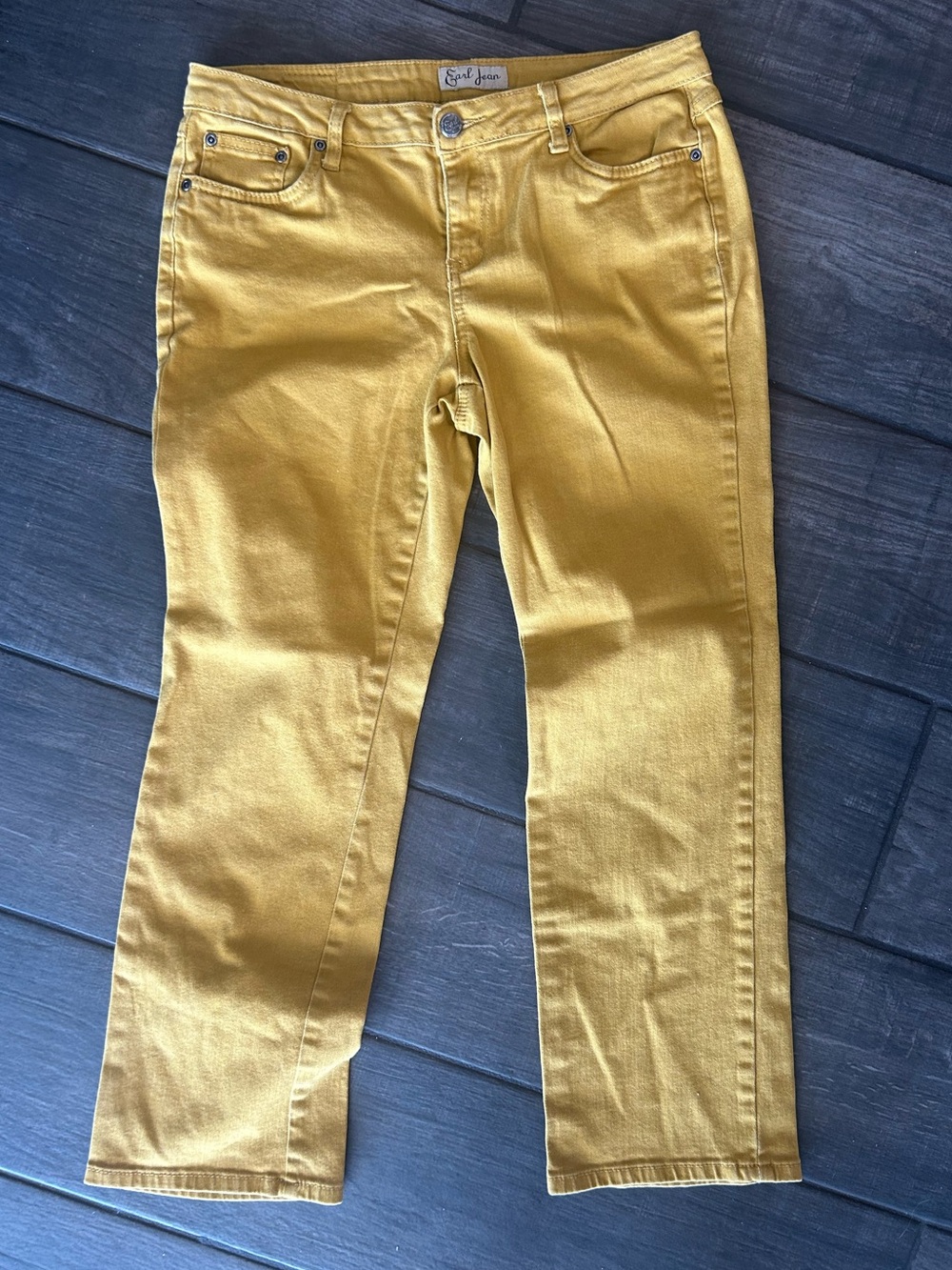 Earl Jeans size 12 P Women's Straight-Leg Jeans